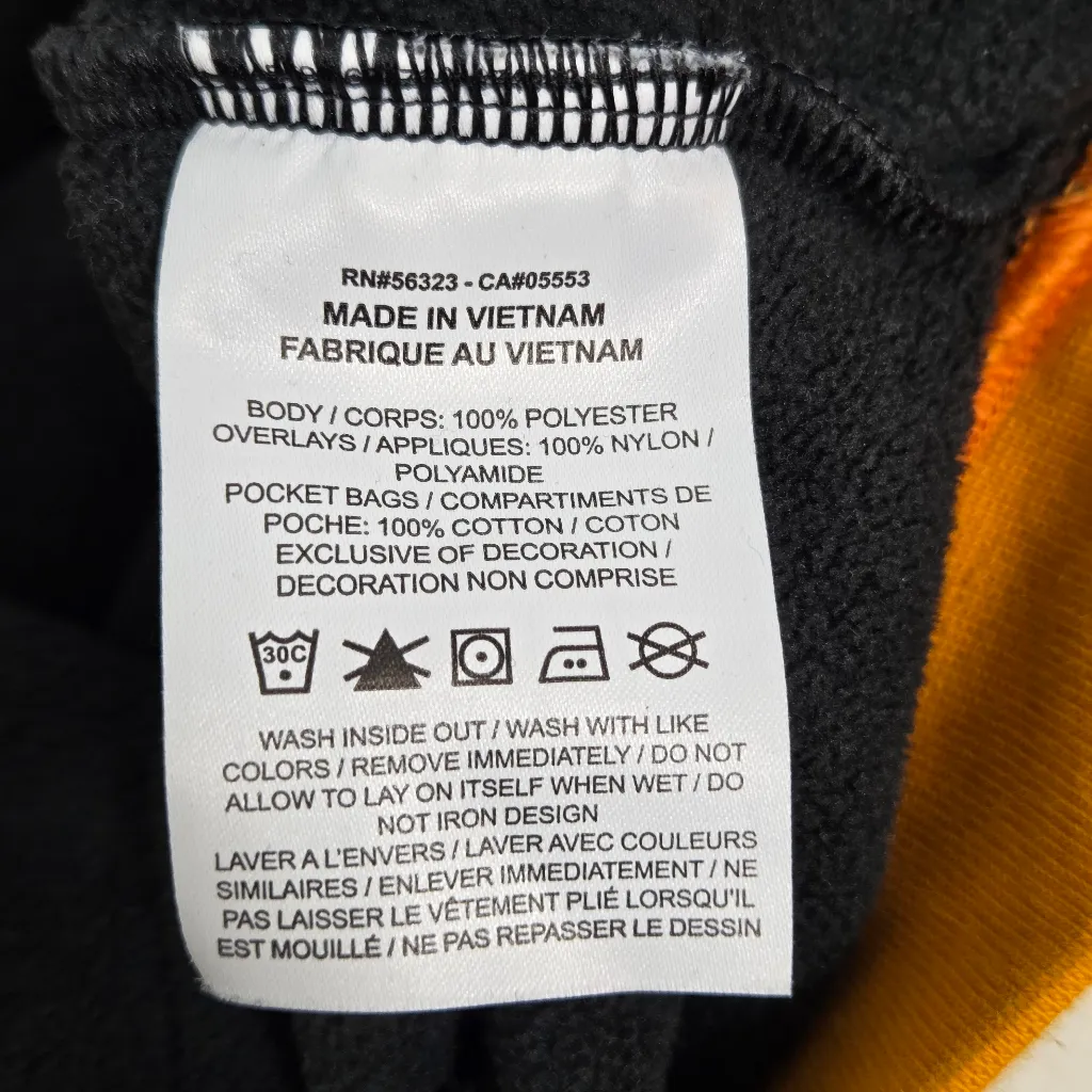 Nike Blue‎ And Orange Polar Fleece Half Zip Sweatshirt Half zip Size XL - Image 11