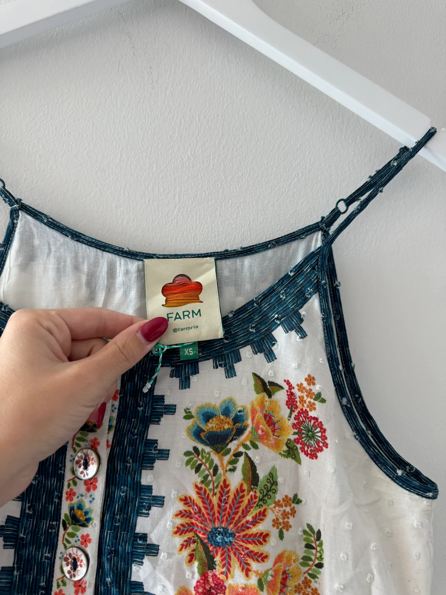 Delicate Garden Midi Dress - Image 9