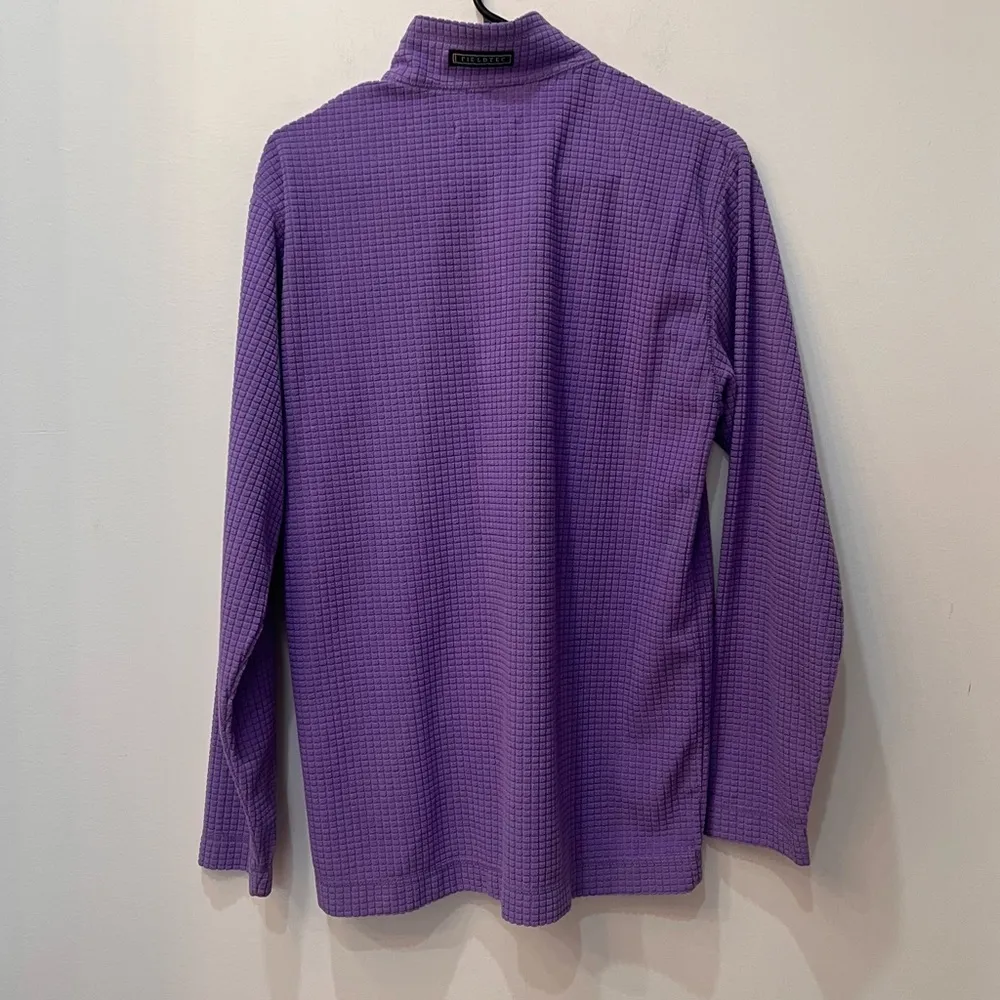 Southern Marsh Fieldtec Dune Pullover Purple Bihimi Green size small - Image 5