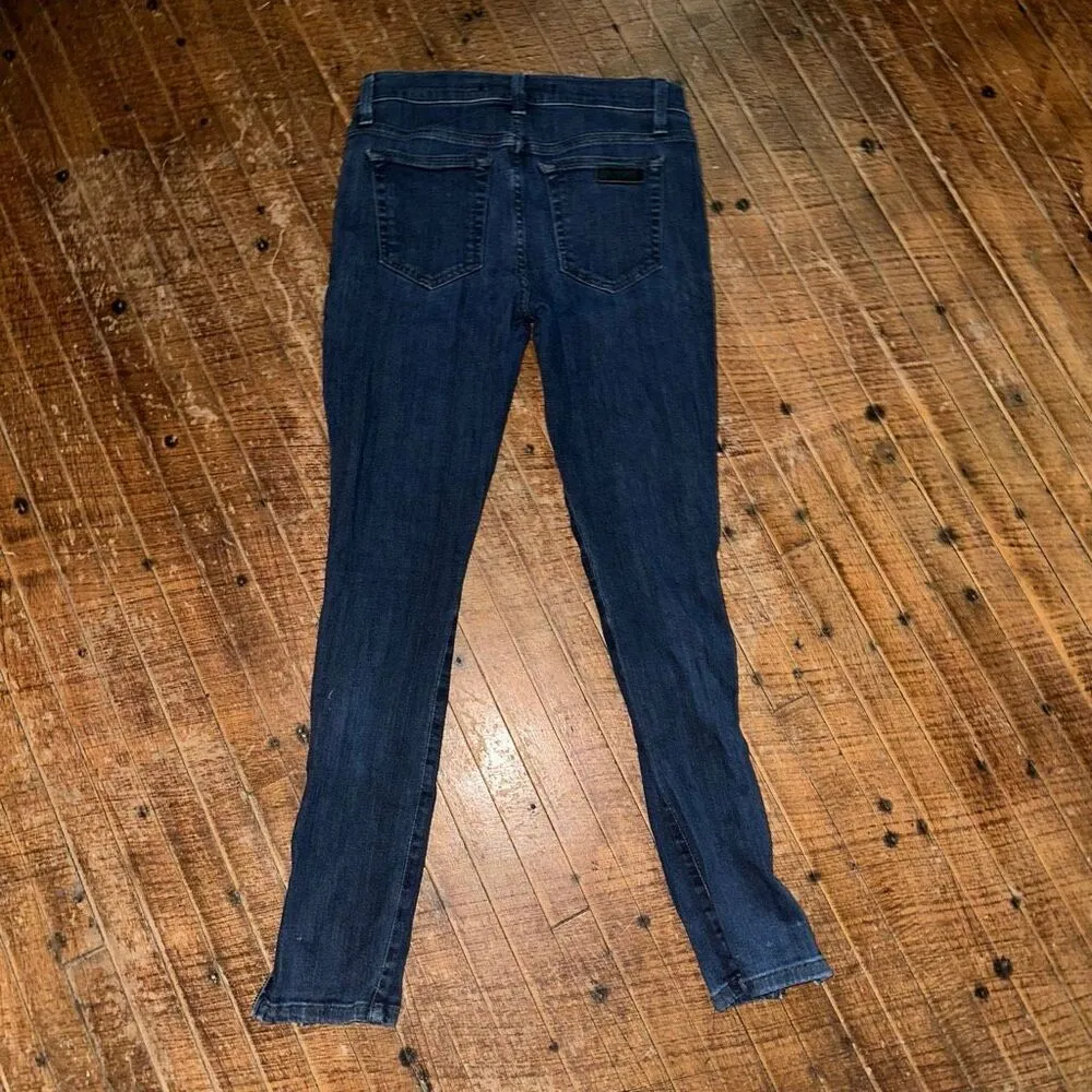 Joe’s luxe moto ankle zipper normcore distressed 27 jeans - Image 3