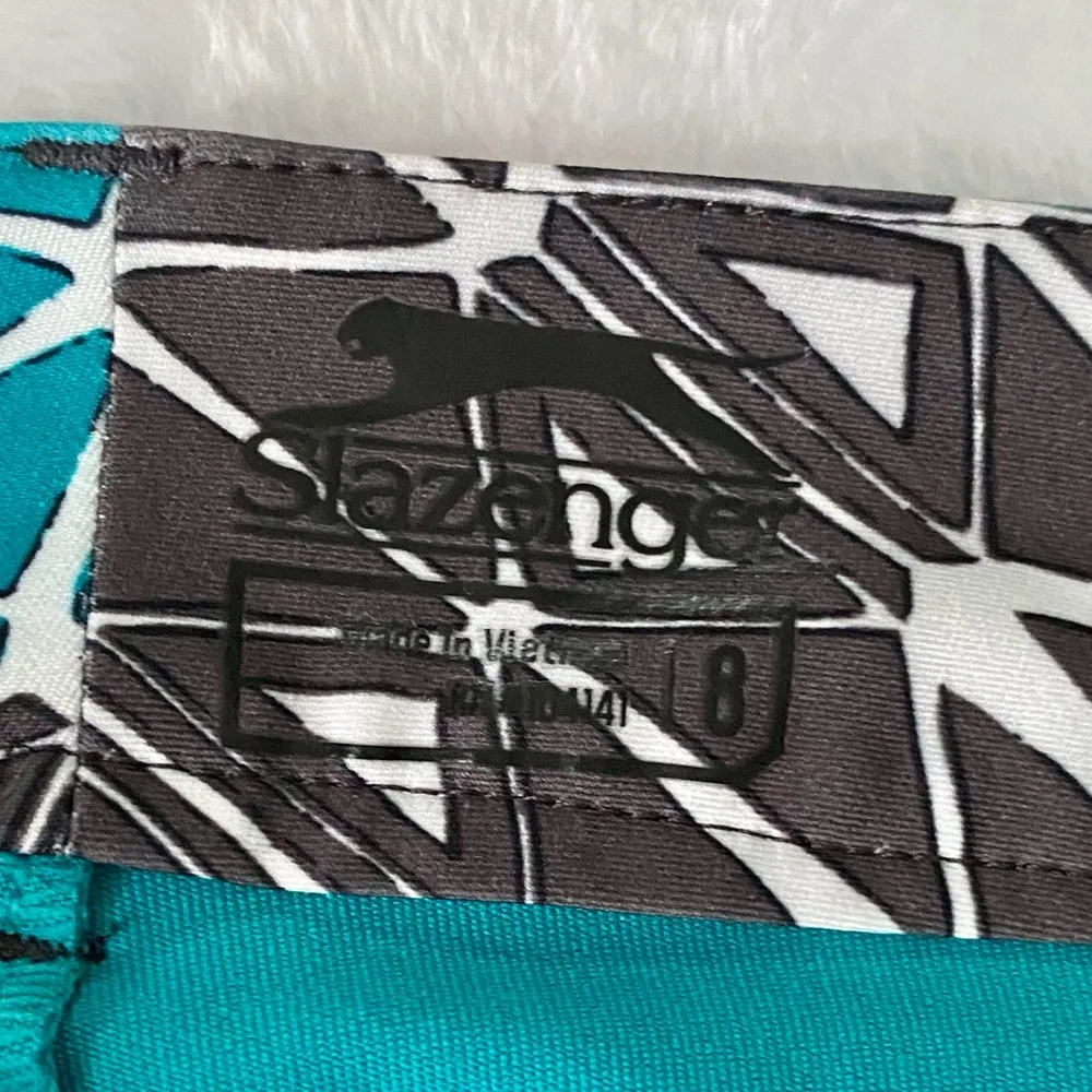 Slazenger Golf Tennis Skort Skirt Sz 8 Multi Color - Image 3