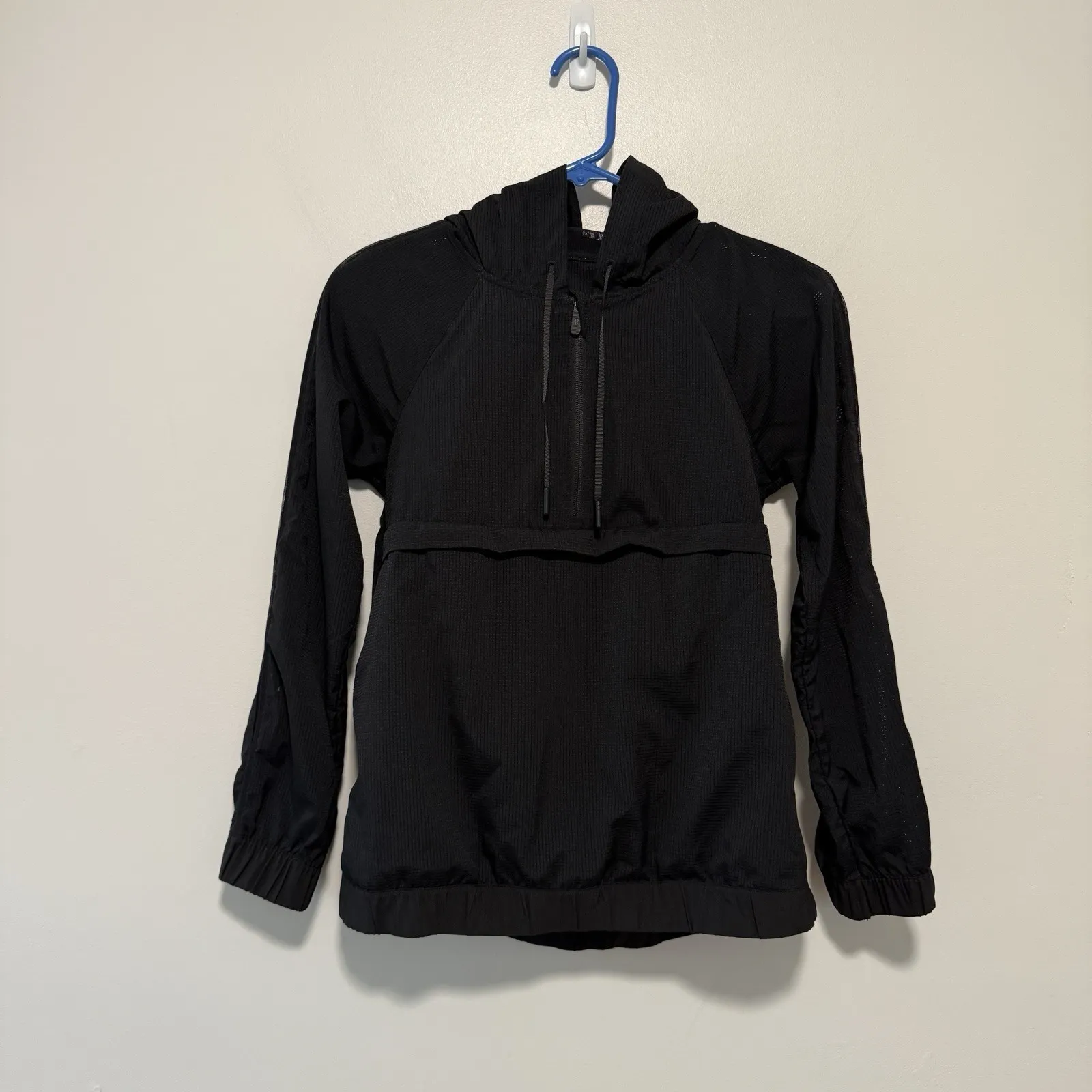 Lululemon Pack Light 1/2 Zip Pullover Black - Image 4