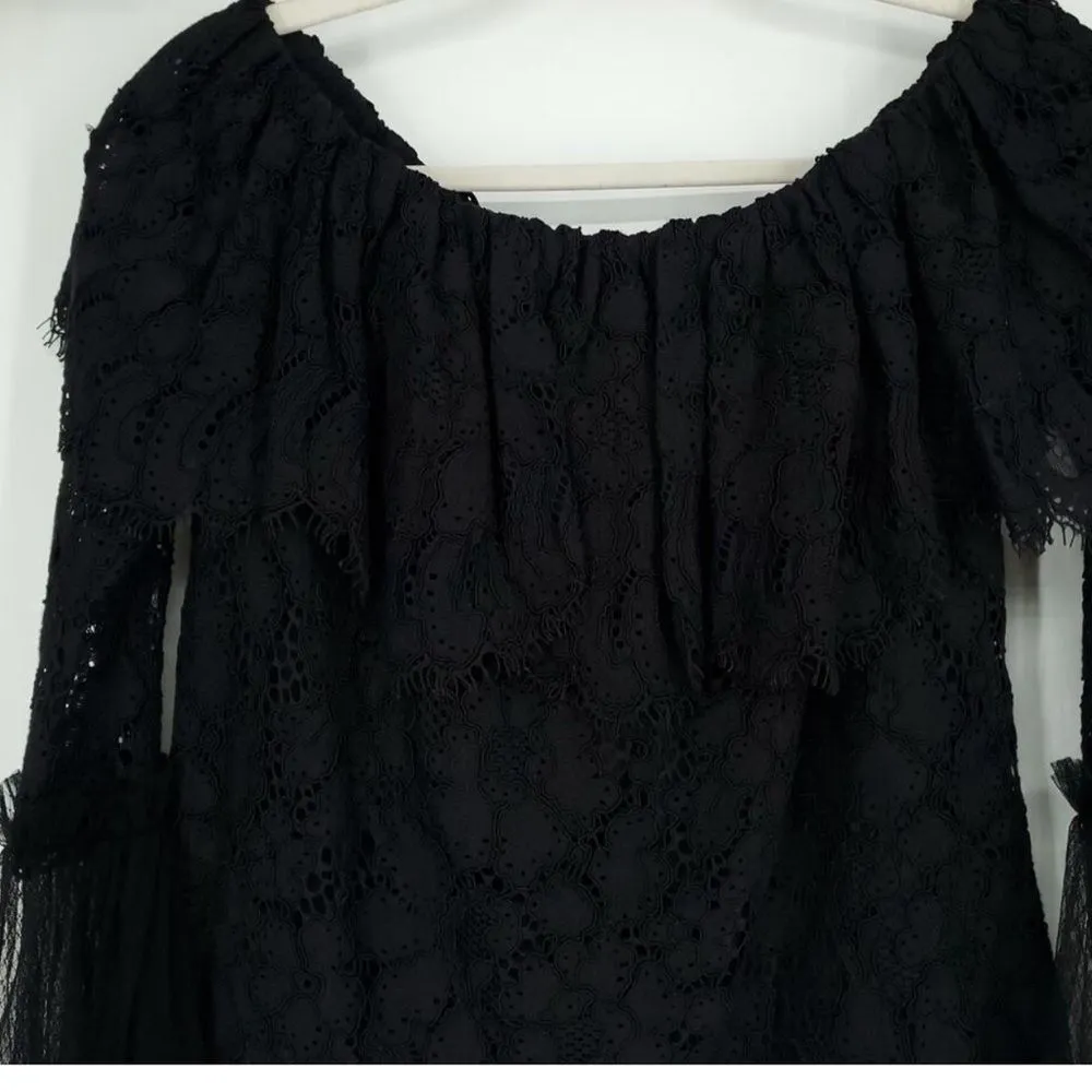 Alexis NEW Laurena Off the Shoulder Black Top Size XS - Image 7