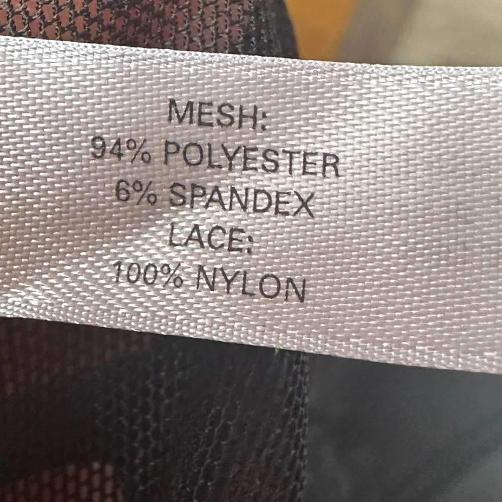 Victoria Secret Black Sheer Baby Doll I intimate  Glitter With Sheer Bottom Sz S - Image 14