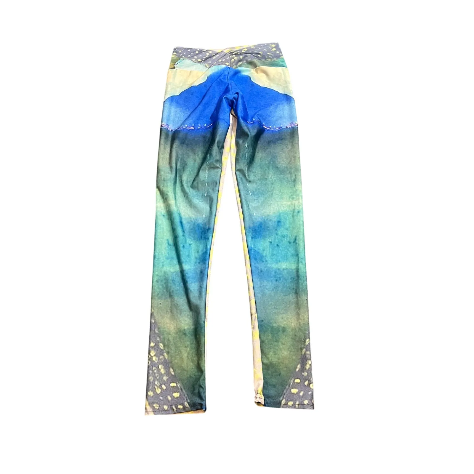 Rep Active Art Womens Multicolor Abstract Leggings Size Medium Athletic‎ - Image 4