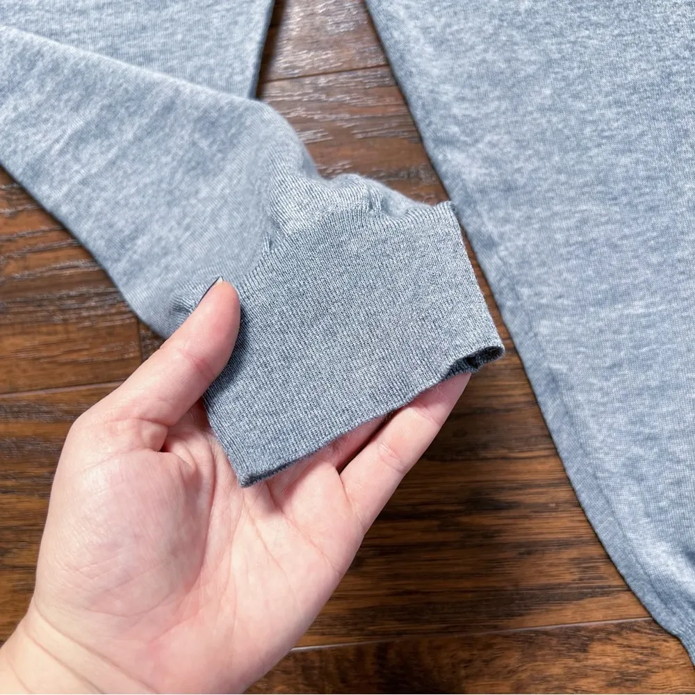 Stella McCartney • Wool Track Pants tapered grey jogger knit lounge pull-on - Image 10