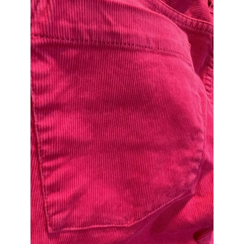 NWT‎ J. Crew Pants Womens Size 33R Hot Pink City Fit Corduroy Matchstick Skinny - Image 5