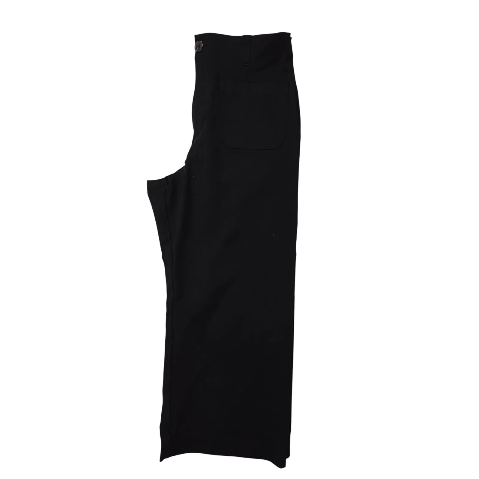 Lauren Conrad Black Wide-Leg Cropped Pants Sz 16 - Image 3