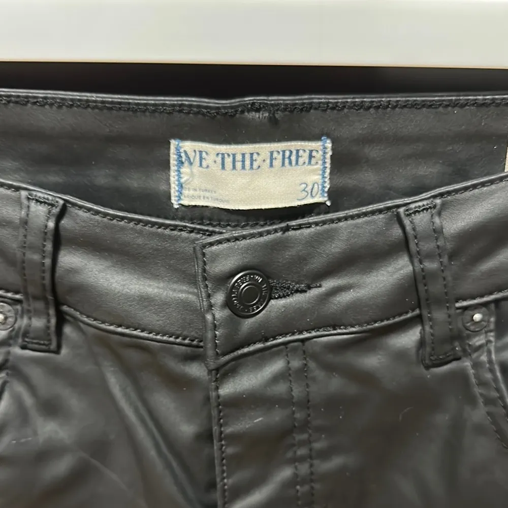 NWT leather free people pants - Image 2