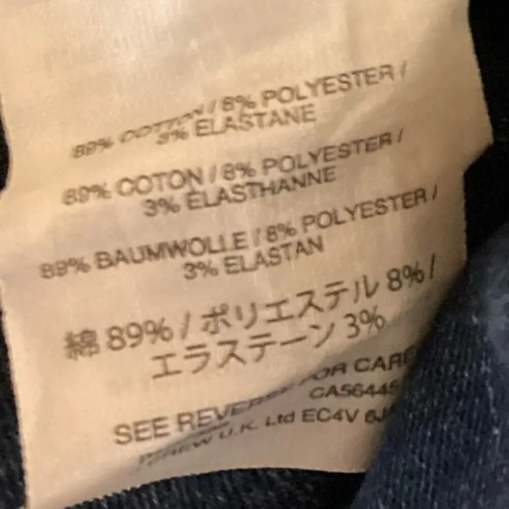 J. Crew Blue Mid Rise Stretch Ankle Casual Toothpick Skinny Jeans Size 29 - Image 5