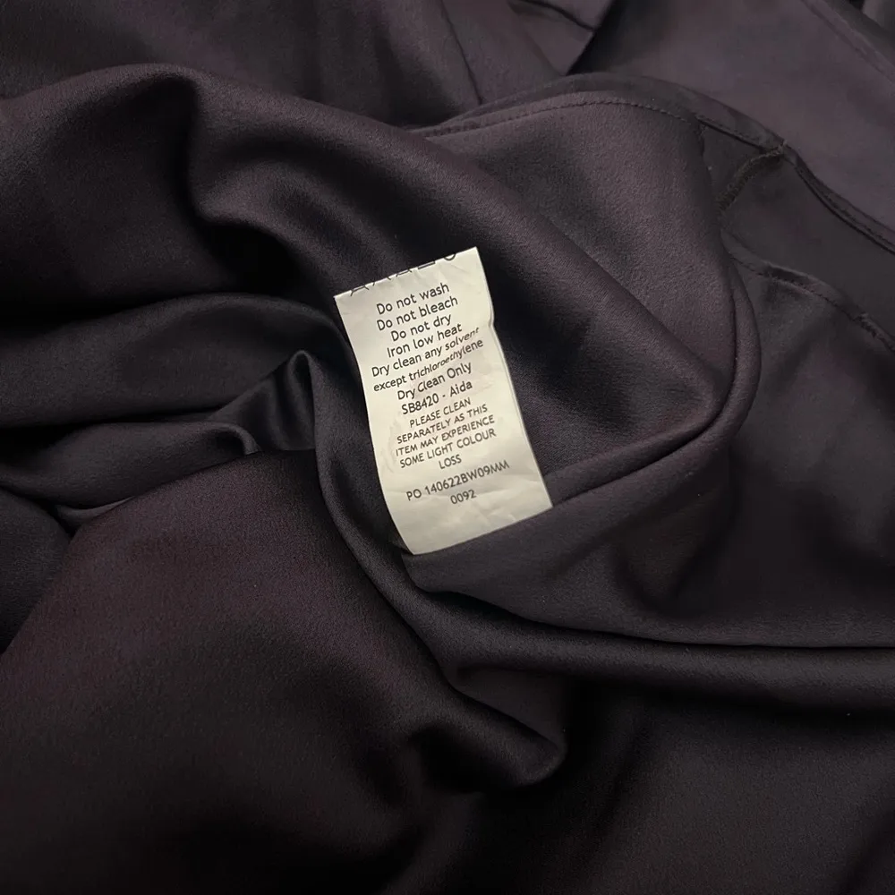 House of CB 'Aida' Night Shade Asymmetric Wrap Neck Dress - Image 9