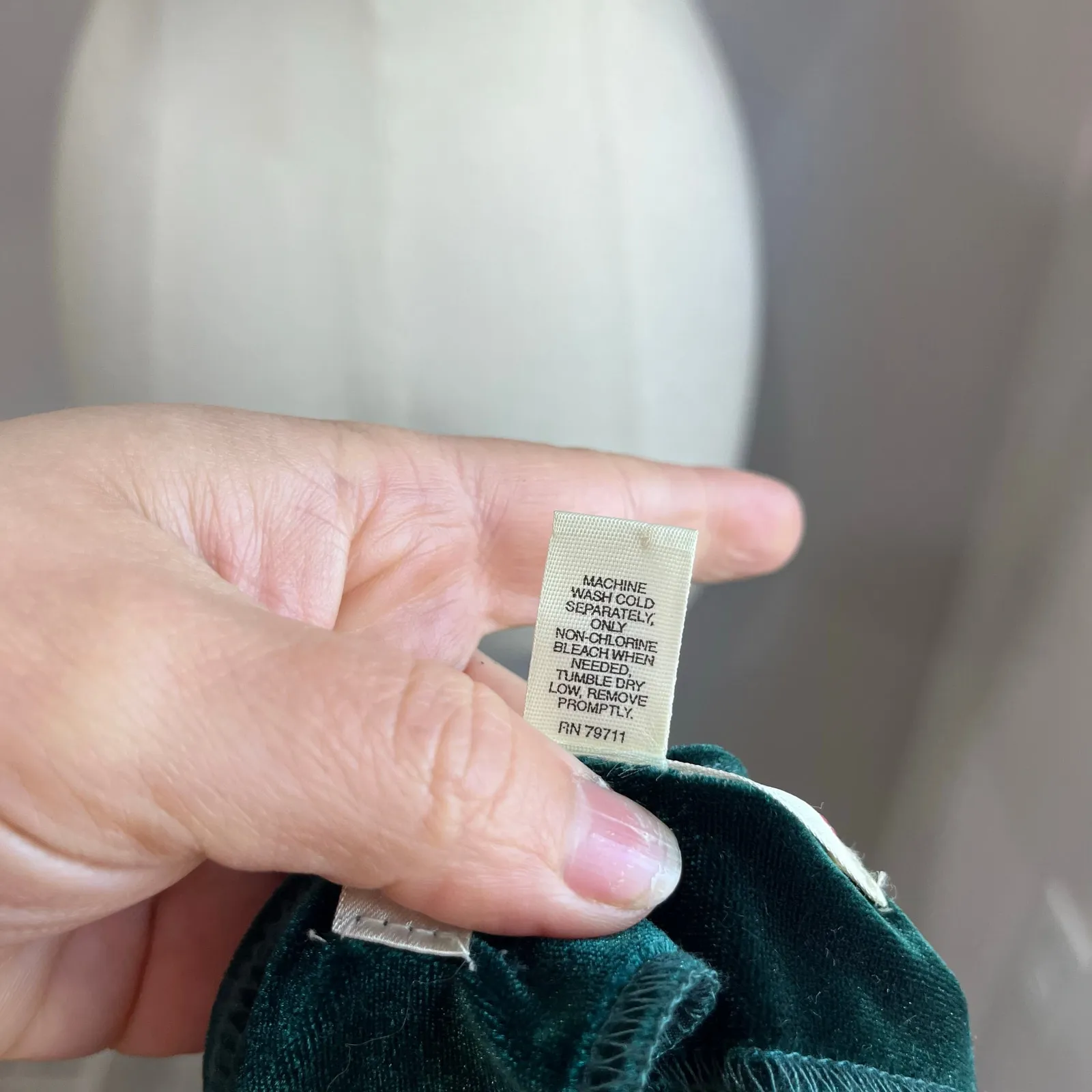 Victoria’s Secret Y2K Velvet Mini Dress Size S Emerald Green Party 90s - Image 6