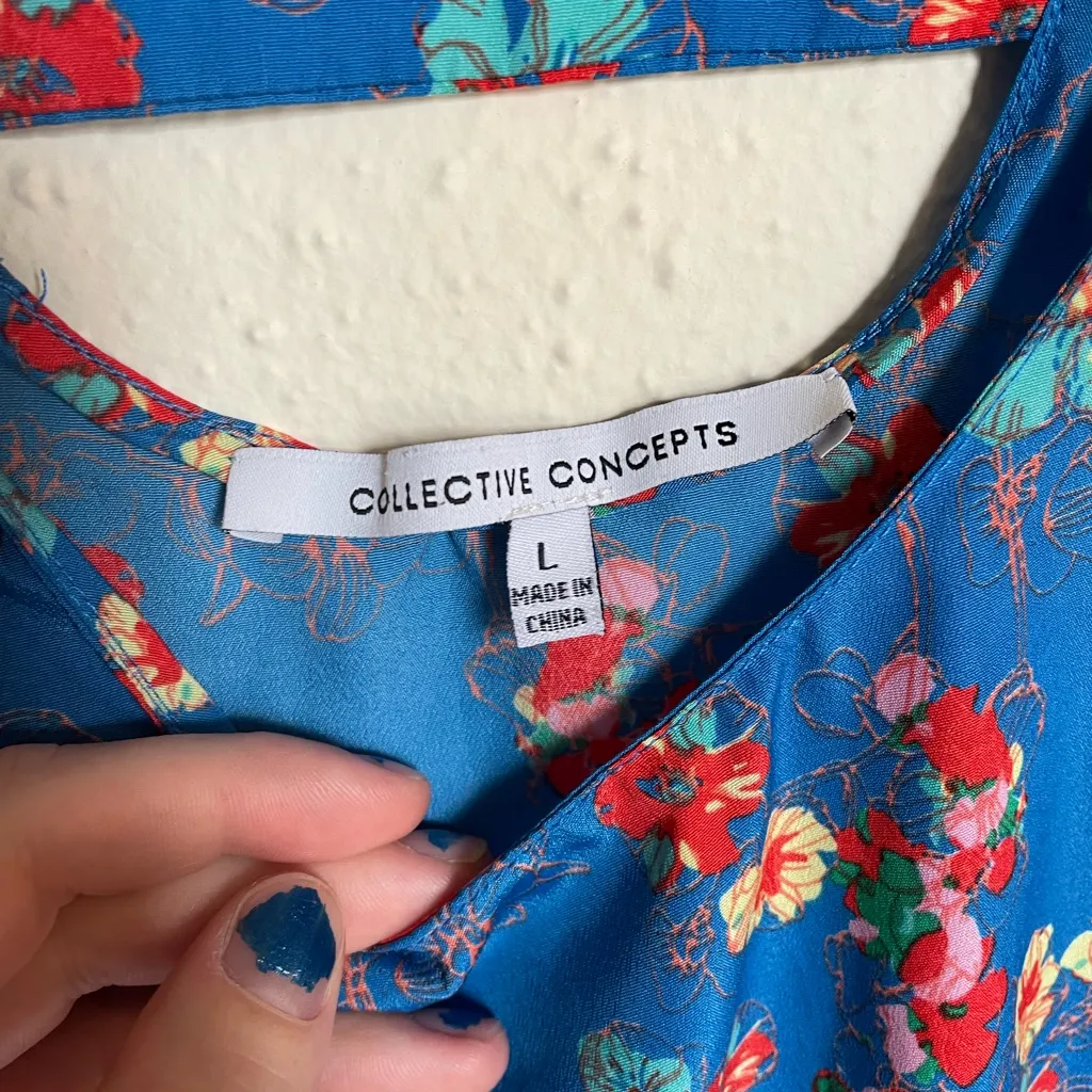 Collective Concepts Floral Tank Top - Image 3