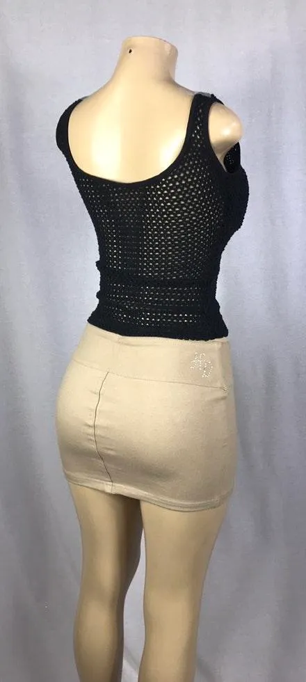 Brazilian Skirt Only Tan Size 14 plus - Image 2
