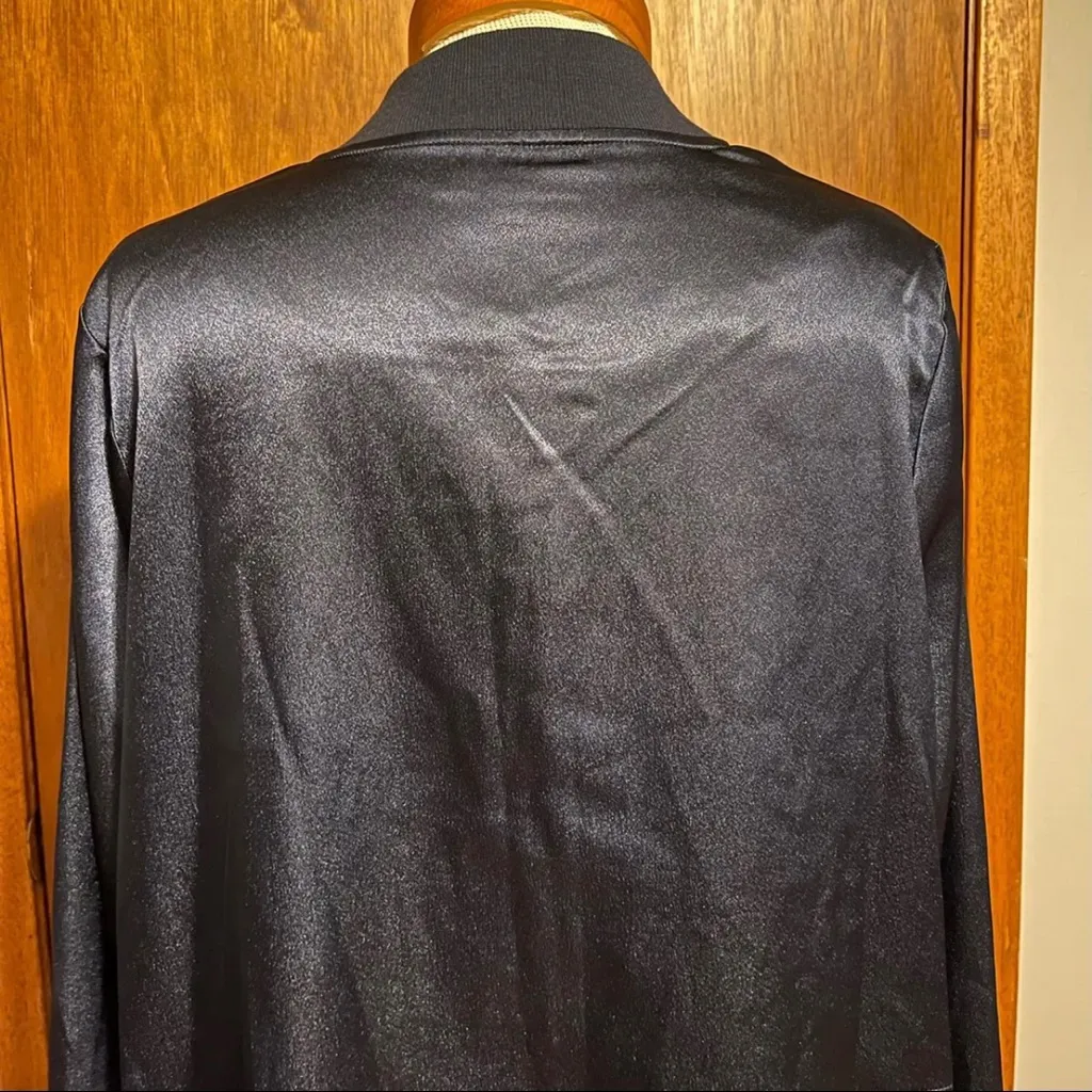 Rebel Wilson x Angels Longline Anorak Woman’s Navy Plus Size Jacket Size 0X Blue - Image 5