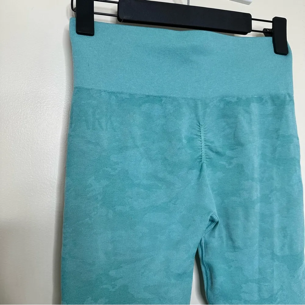 Gymshark Adapt Camo Leggings in Aqua Blue - Image 7