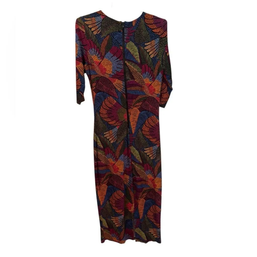 Farm Rio  Dotted Macaws Midi Dress S - Image 3
