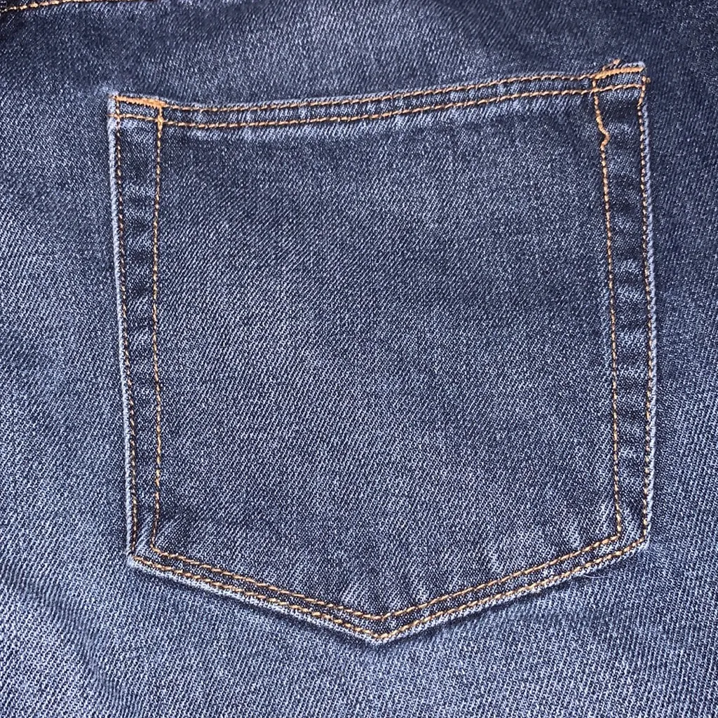 &Denim H&M Dark Wash Navy Blue Summer Denim Jean Shorts - Image 7