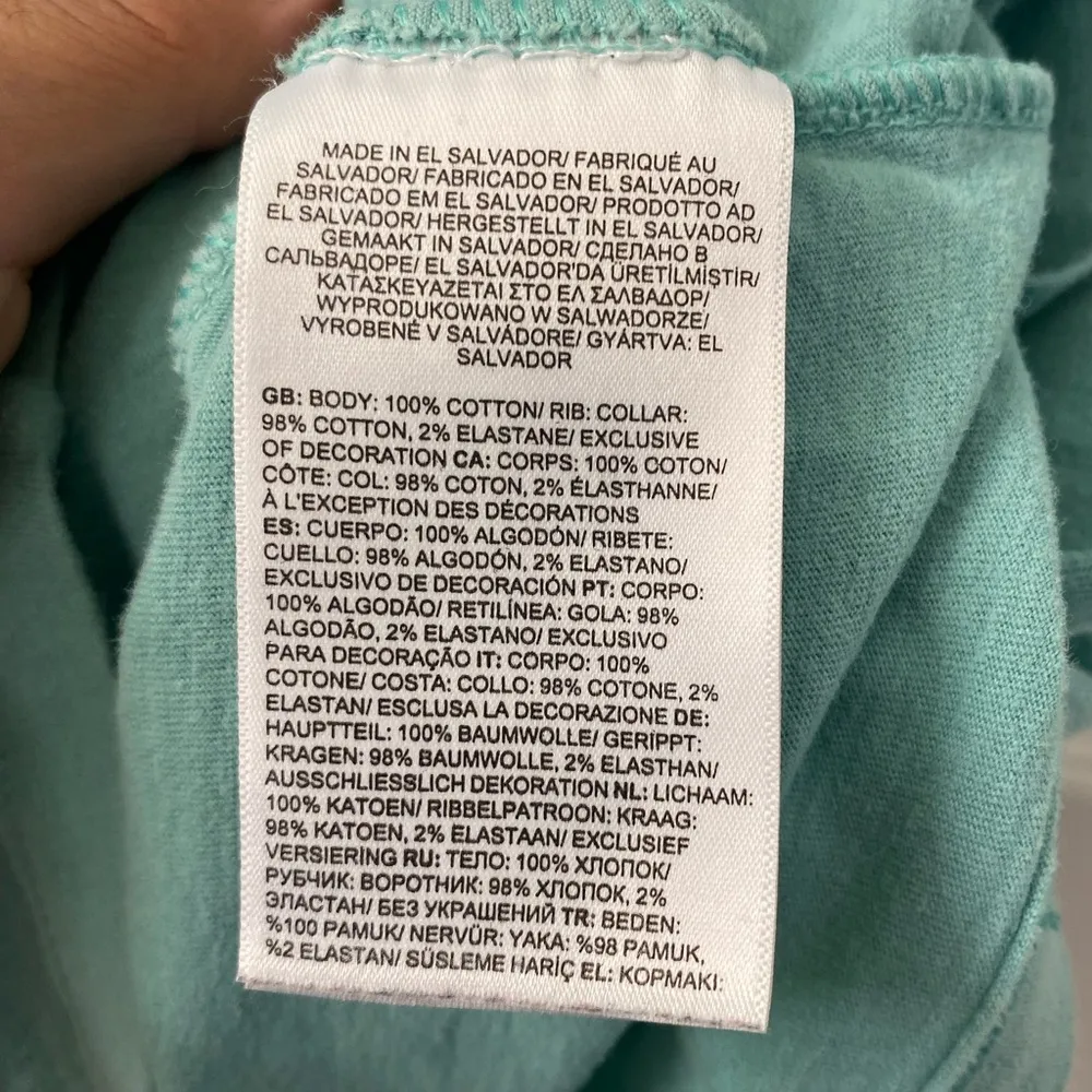 The North Face Blue Short Sleeve Tee Casual Fit - Image 2