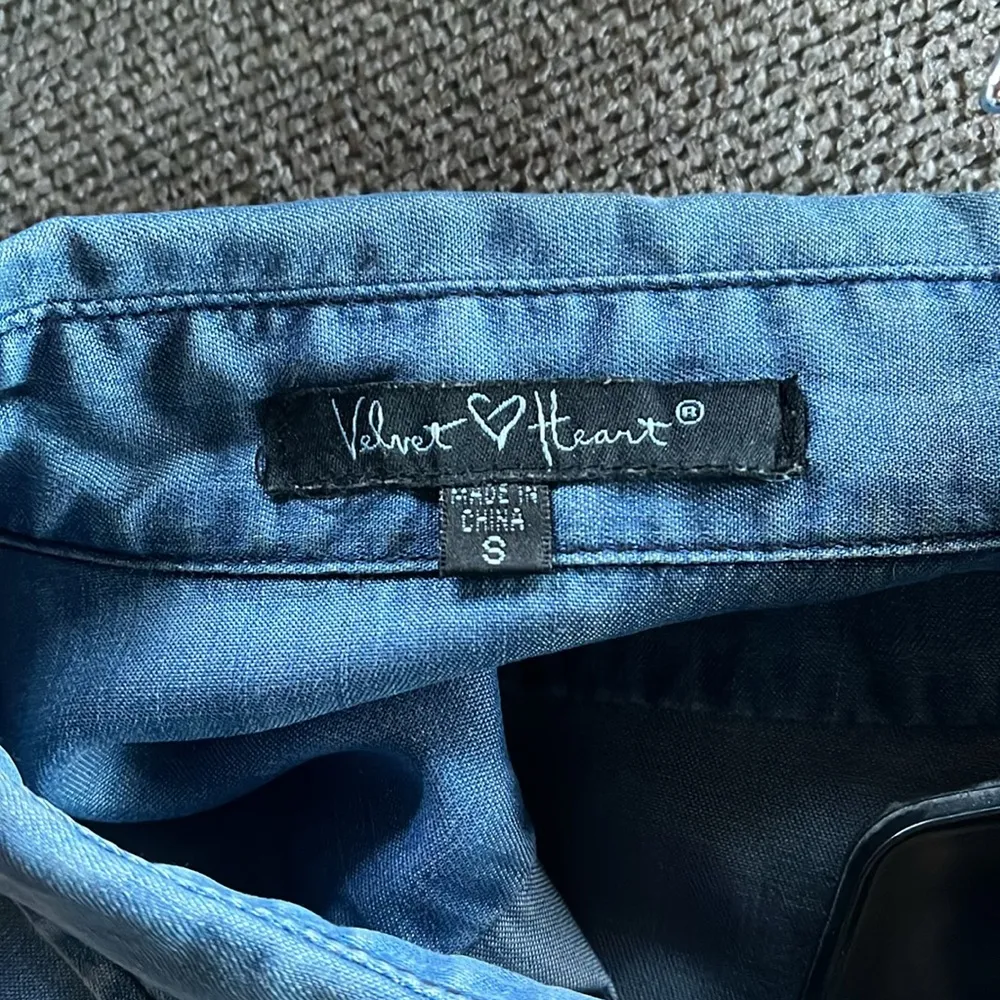 Denim sleeveless top - Image 3