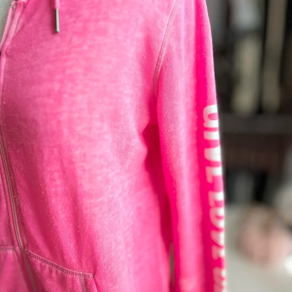 Betsy Johnson Pink Burnout Hoodie Small - Image 2