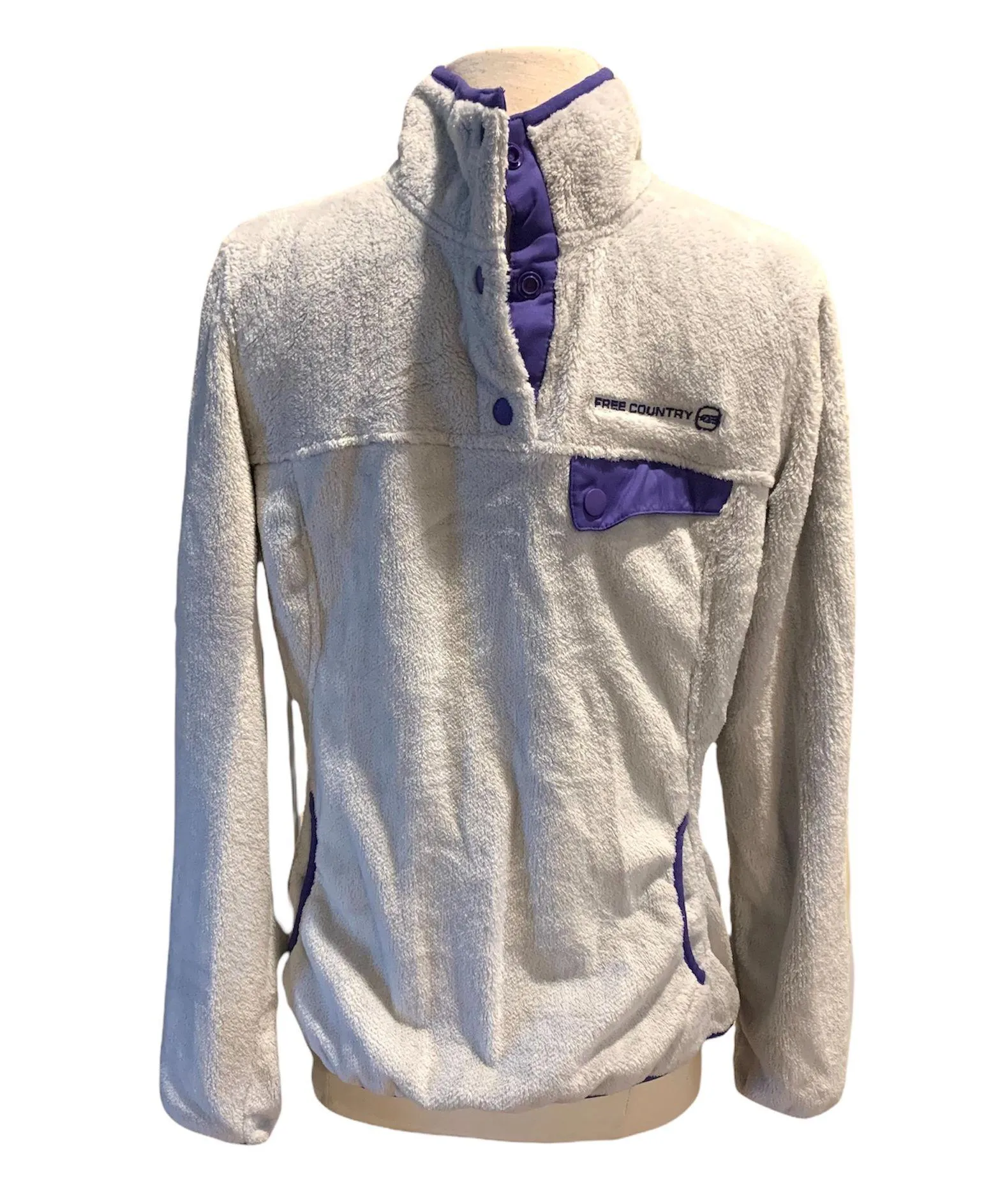 Venture Butter Pile Pullover Plush Sweatshirt NWT Womens Medium - Image 2