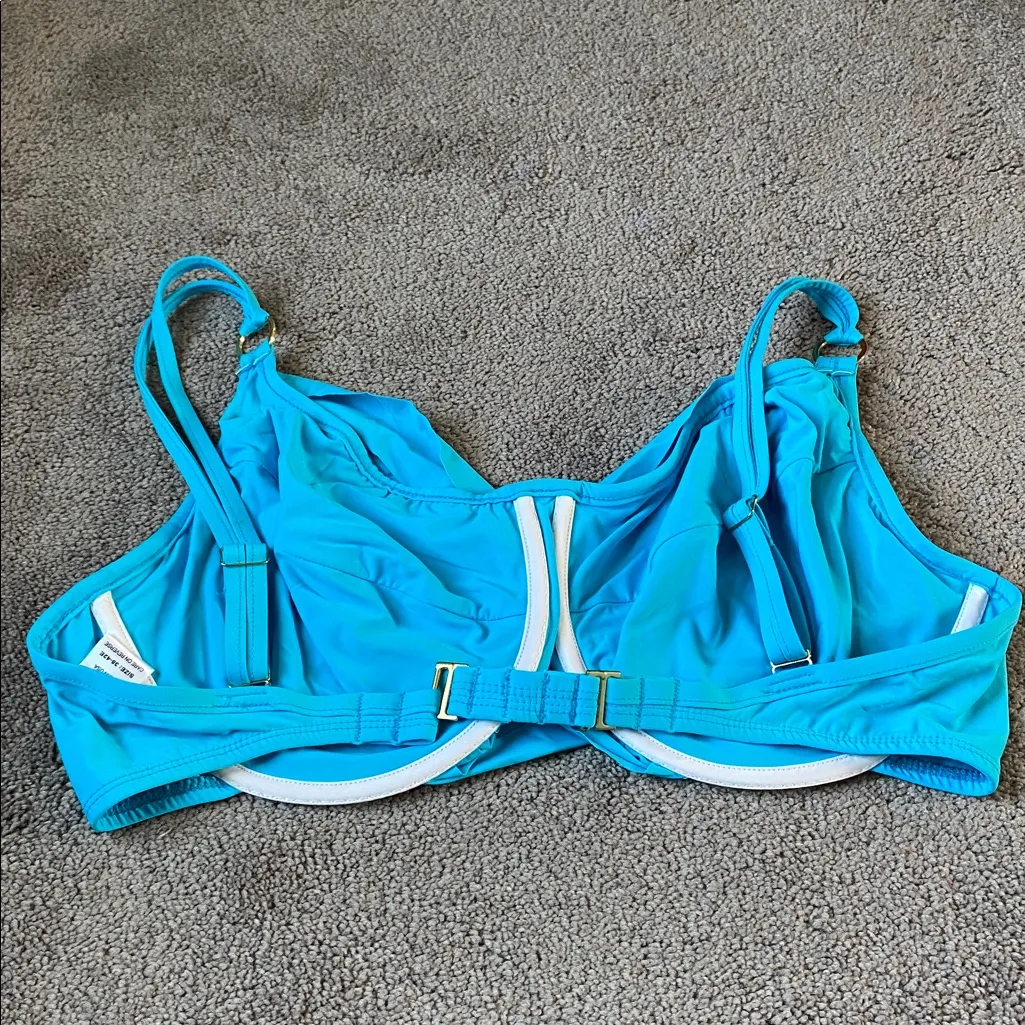 Tara Grinna Blue Two Piece Bikini Set SIZE 20 - Image 4