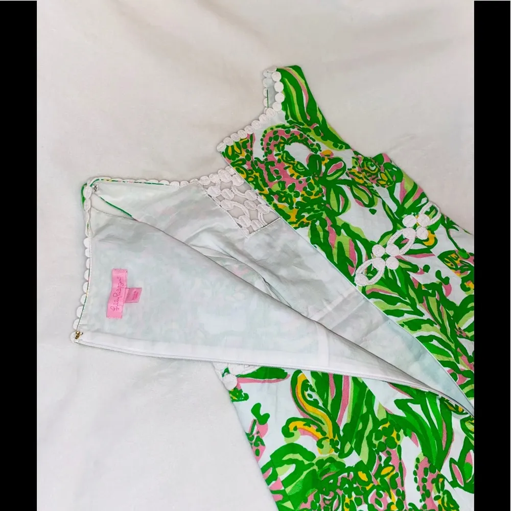 LILLY PULITZER Rosie Shift Dress sz 00 - Image 7