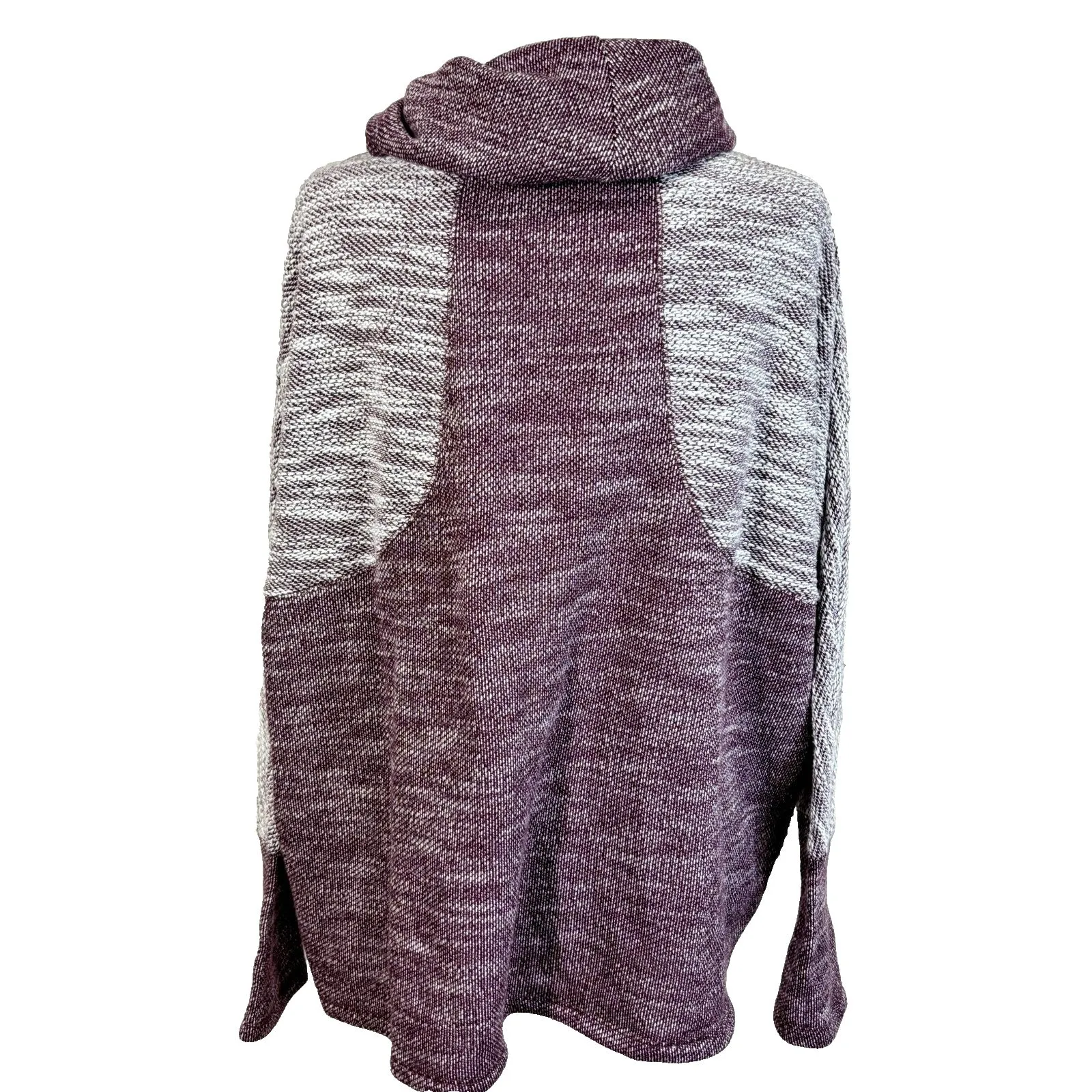 Calvin Klein Performance Women Sweater Sweatshirt Plum Lagenlook Athleisure Sz M - Image 4