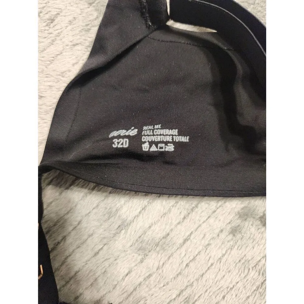 Aerie 32D Real Me Full Coverage Wireless Bra Black - Image 3