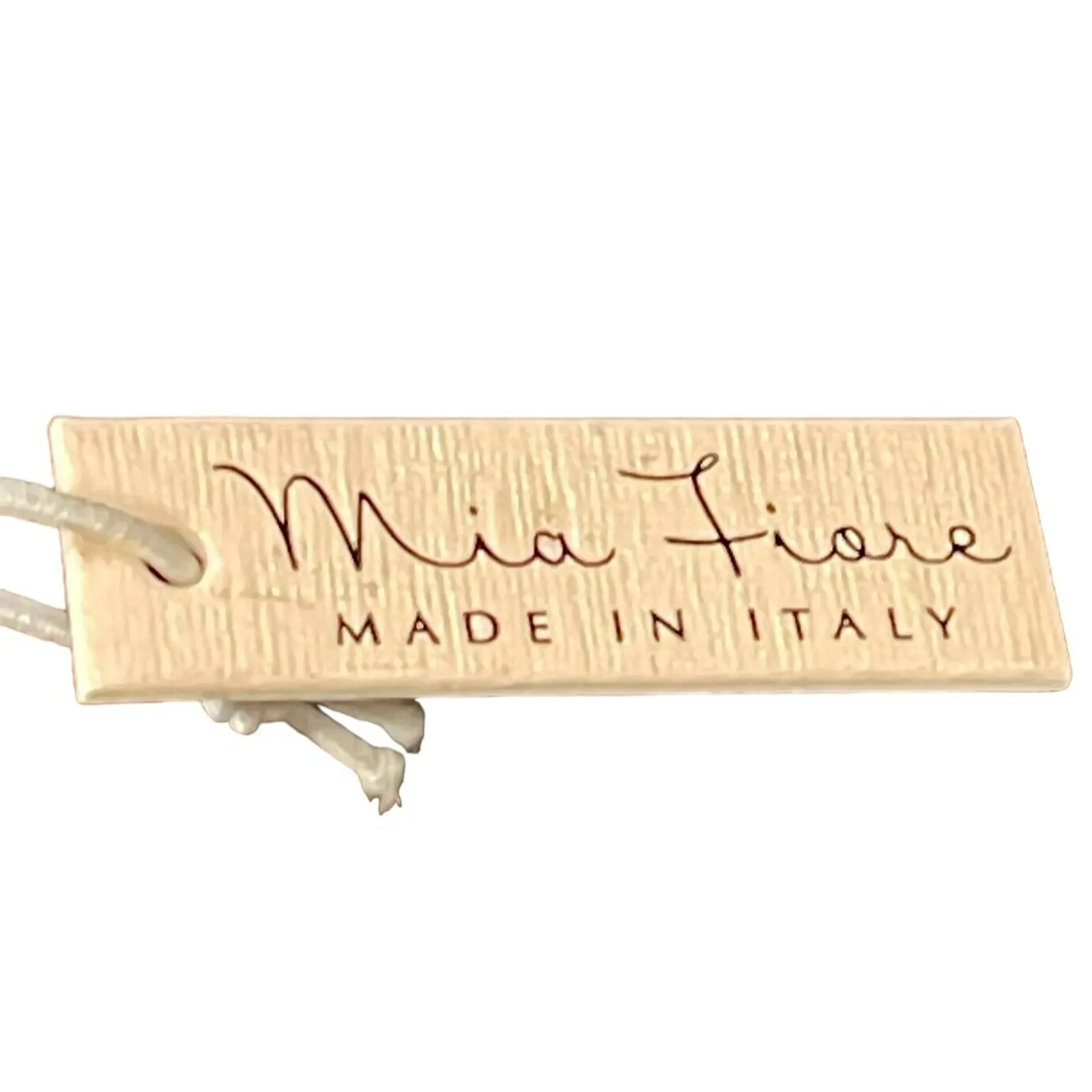 Mia Fiore Cross w/ Stone Pendant‎ Necklace 925 Sterling Silver Italy Adjustable - Image 5