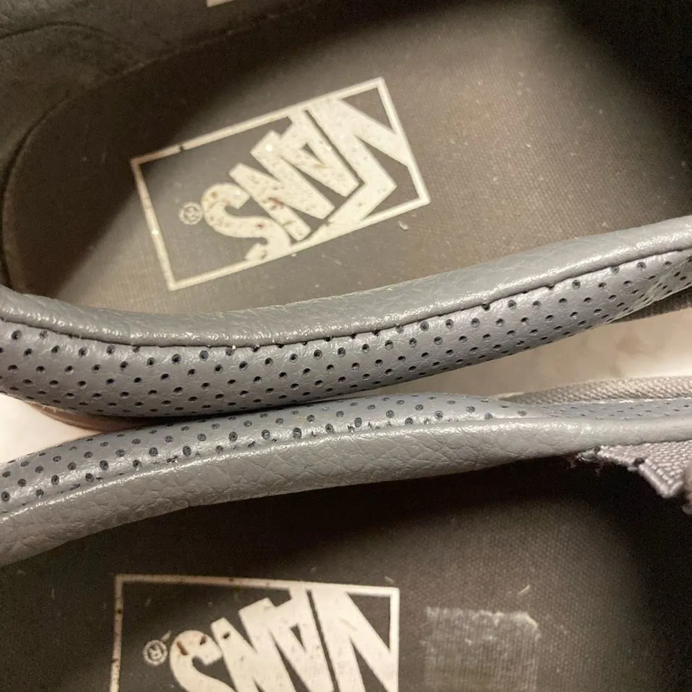 VANS, perforated leather off-the-wall shoes‎ - Image 10