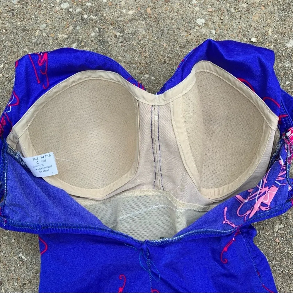 Vintage 60s Roxanne Union Made Swimsuit Size 8 - Image 5