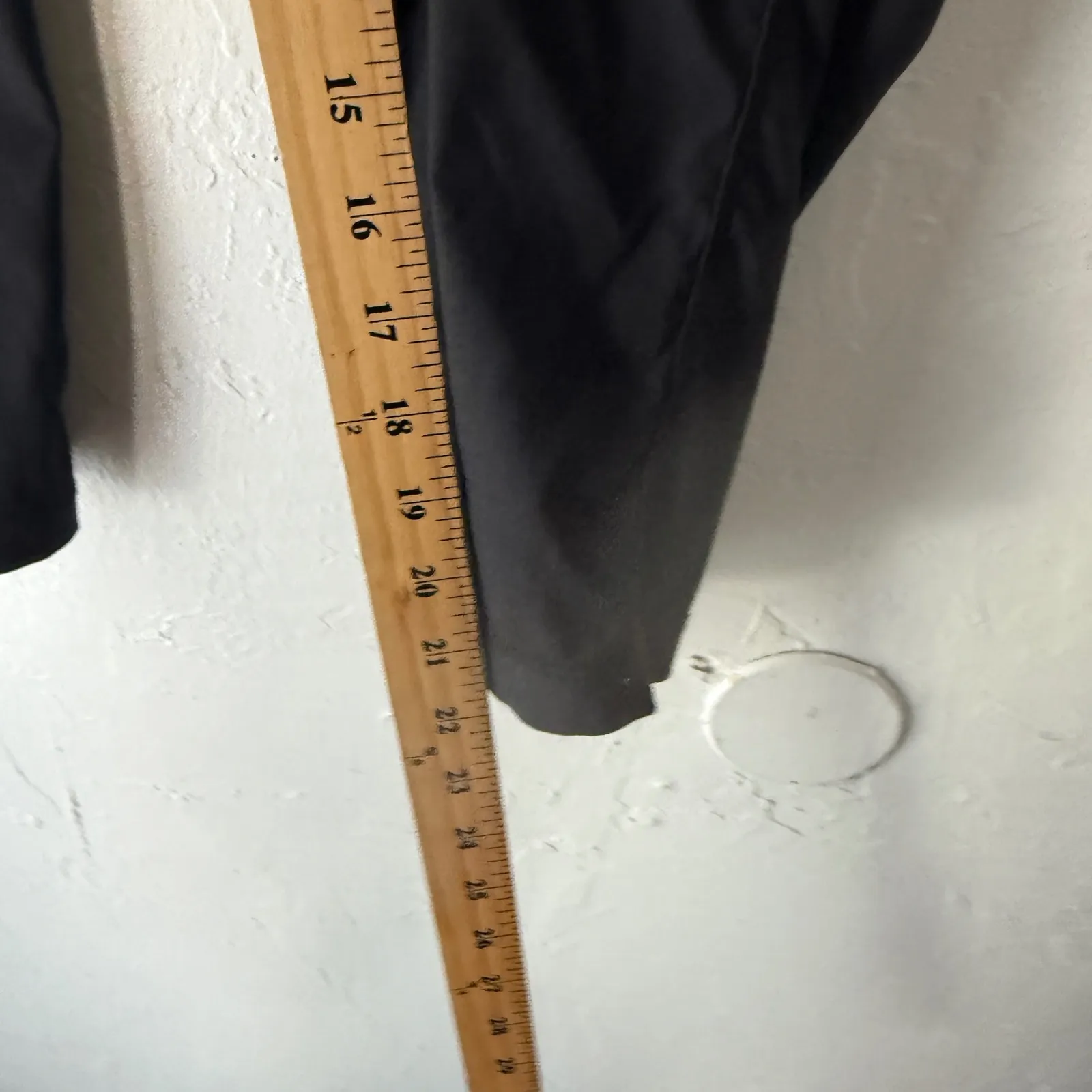 Duluth Trading Black Cargo Pants Womens 18W Elastic Waist Pockets Lightweight - Image 8