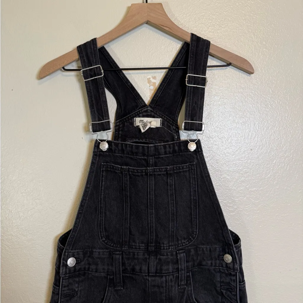 Madewell Straight-Leg Overalls in‎ Lunar Wash - Image 3