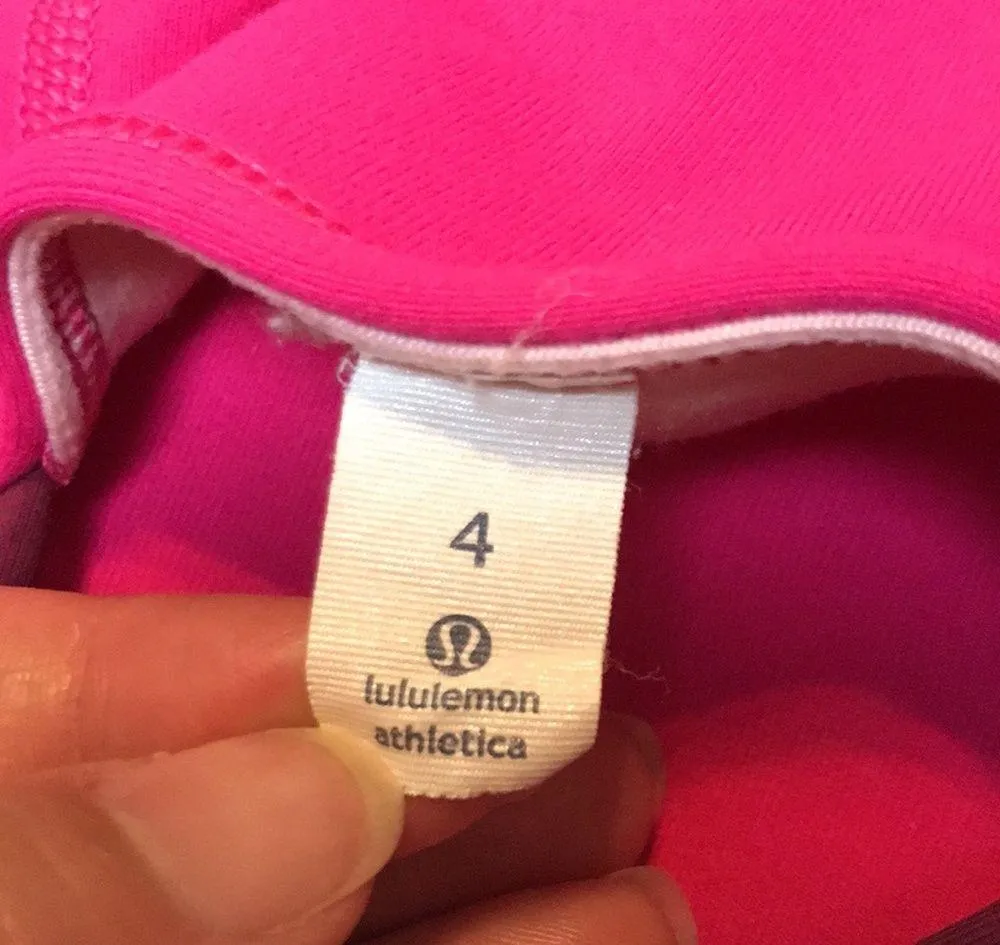 Women’s Hot Pink Woven Back Design Athletic Tank Top - Image 6