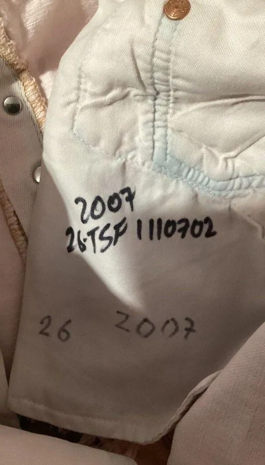 REDONE X Levi’s The Short Light Pink Size 26 - Image 7