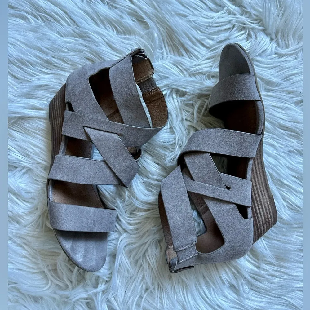 Abound strappy wedge sandals - Image 4