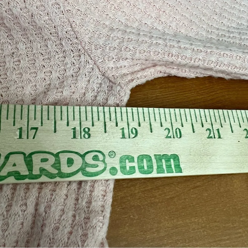 Anthropologie, women’s size small, waffle, knit, thin sweater - Image 6