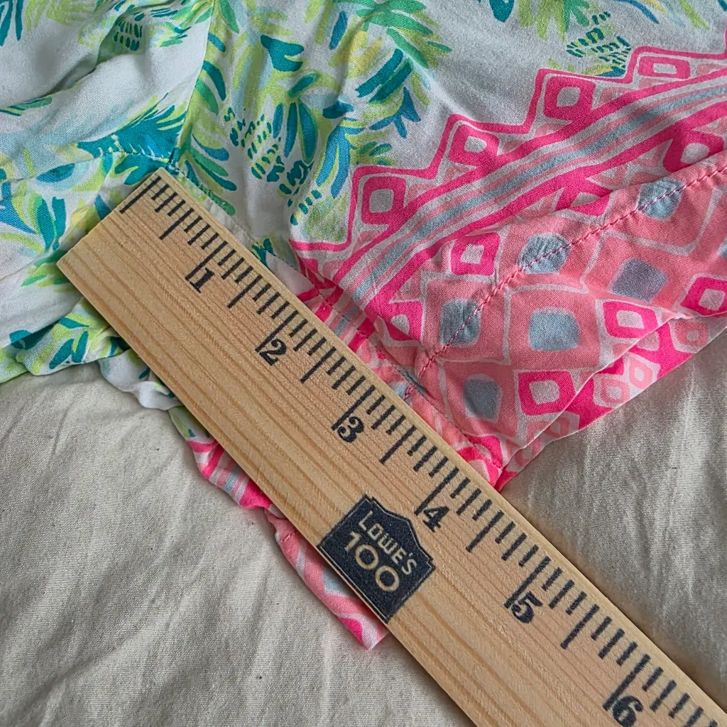 Lilly Pulitzer Katia Palm Shorts L - Image 7