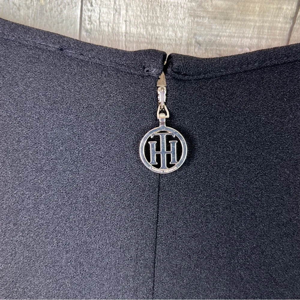 Tommy Hilfiger Size 16W Velvet Sleeve Crewneck Black A-Line Party Cockta… - Image 10