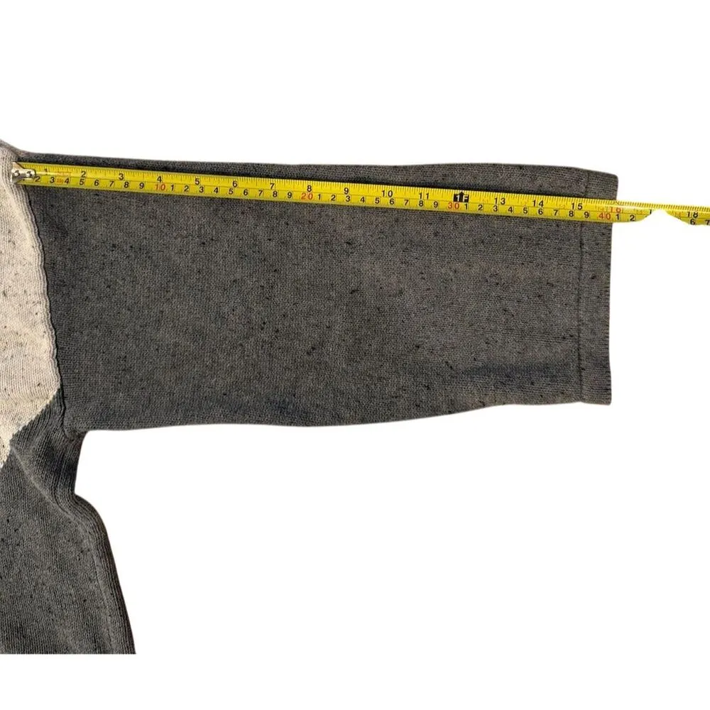 Leo & Nicole Women's XL Colorblock Cowl Neck Sweater Multicolor - Image 7