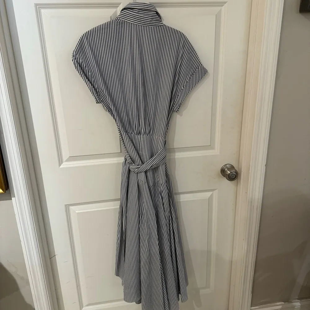 Silvia Tcherassi Blue & White Midi Dress | S - Image 8