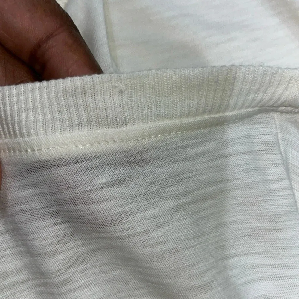 Nation LTD Paulina One Shoulder Tee Off White
 Sz S - Image 11