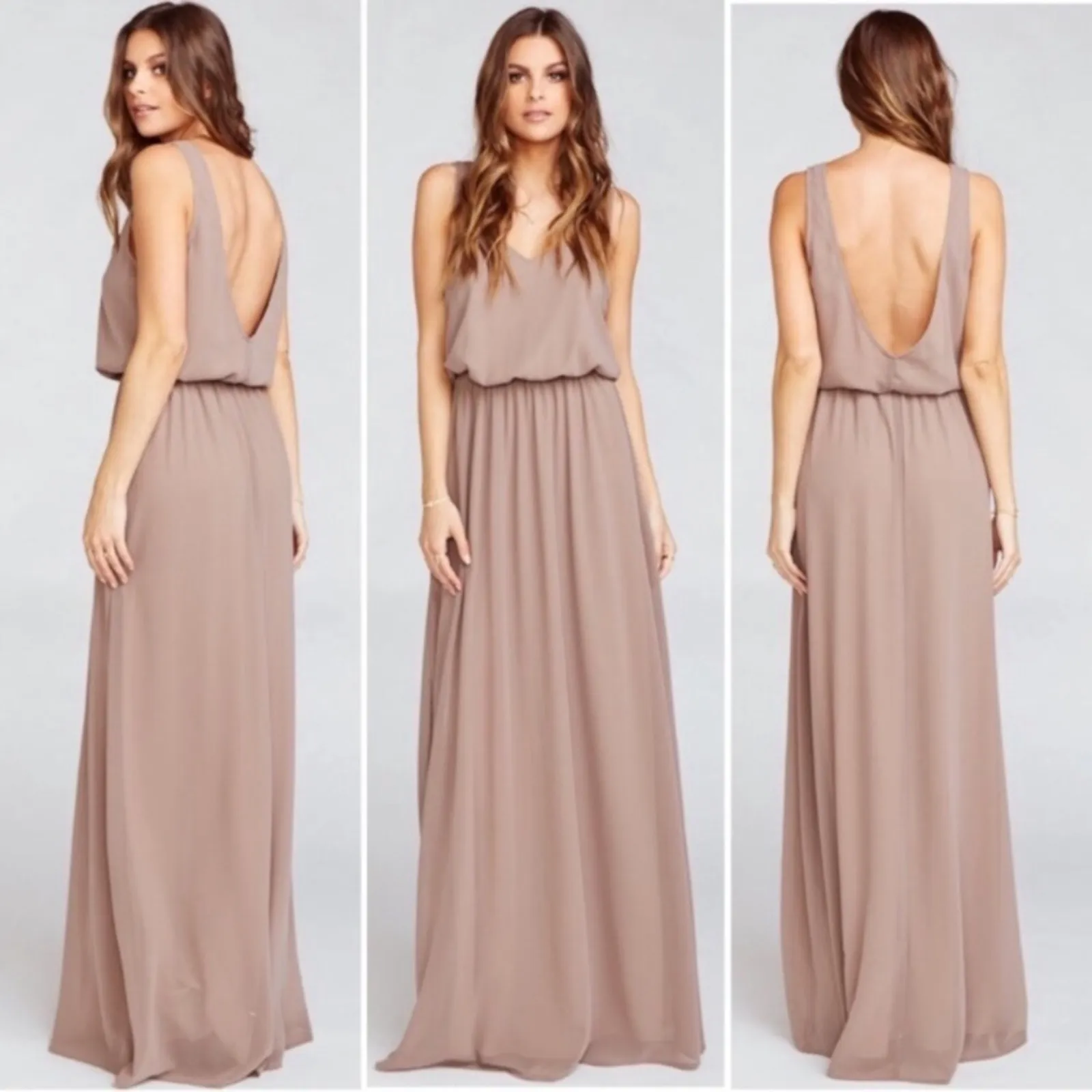 Show Me Your Mumu SMYM Kendall dune maxi dress NEW XS FLAWED - Image 8