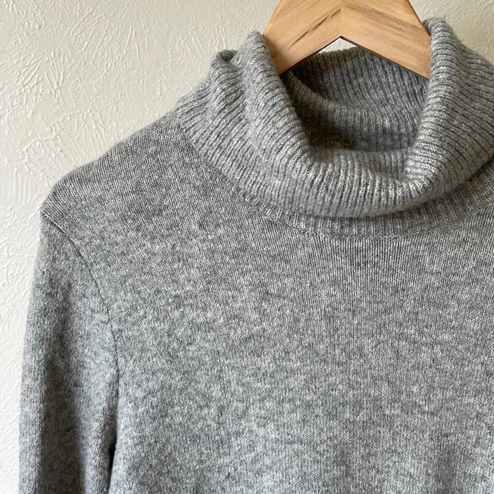 J.Crew oversized wool blend grey sweater - Image 2