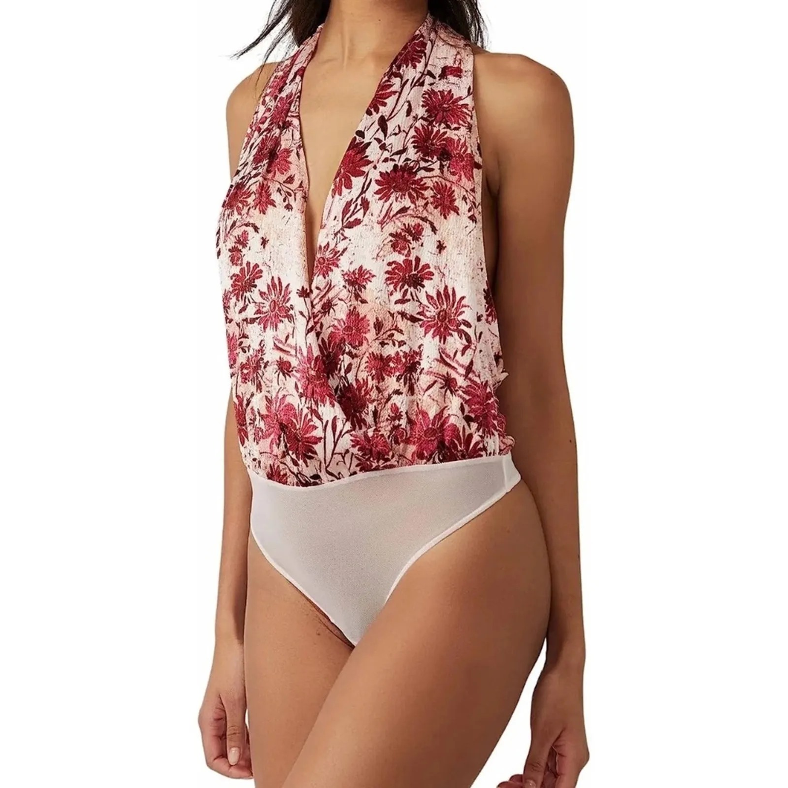 Free People There She Goes Bodysuit size S - Image 6