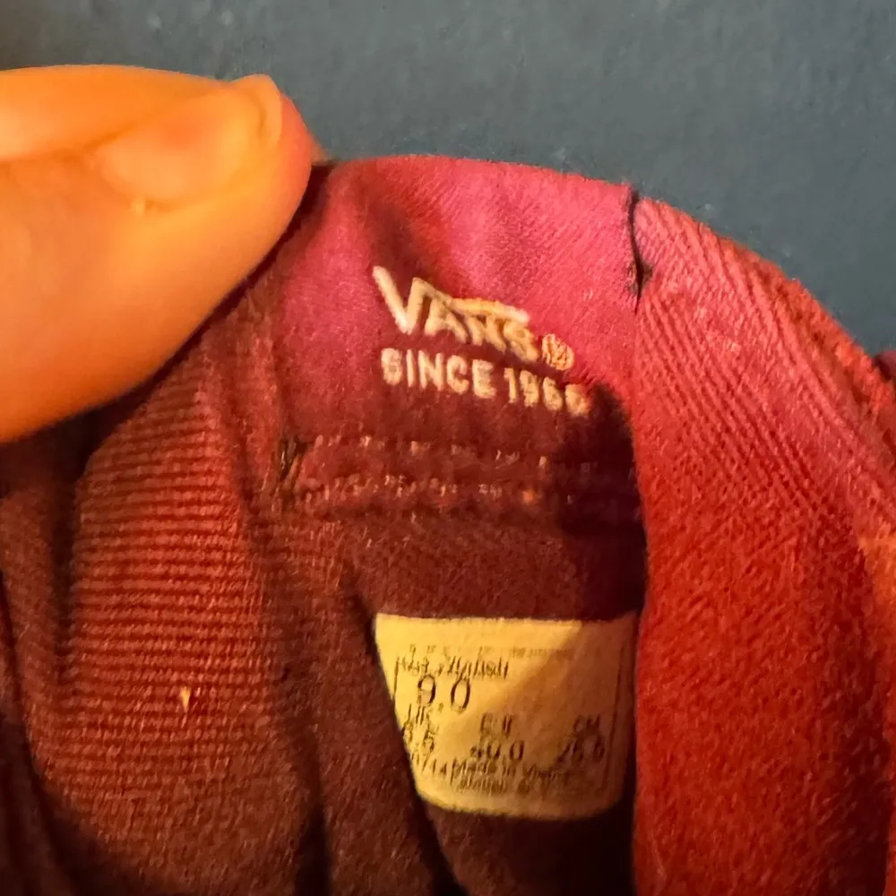 Vans Suede Maroon High-Top Sneakers - Image 6