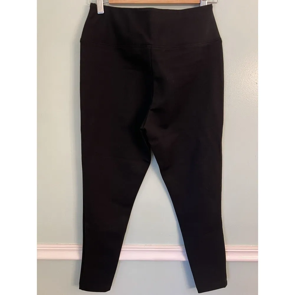 Orvis Stretch Pants S Women Black Nylon Elastane High Waist Ponte - Image 2
