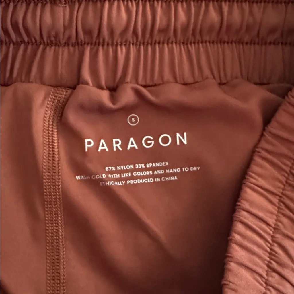 PARAGON Women's Rust Athletic Shorts EUC - Image 6